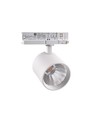 30W 3-faset RA90 skinnespot - 175 lm/W, 38 grader, Hvid