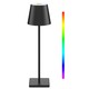 Opladelig LED bordlampe Inde/ude - RGB+CCT, touch dæmpbar, IP54 udendørs