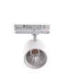 30W 3-faset Dæmpbar RA90 Skinnespot - 175 lm/W, 38 grader, Hvid