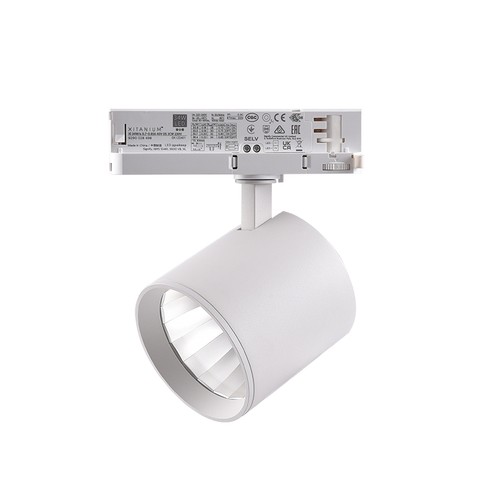 LEDlife 30W Dæmpbar hvid skinnespot - 175 lm/W, RA 90, 38 grader, dæmpbar, 3-faset