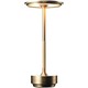 Opladelig LED bordlampe med justerbar kulør - Guld, touch dæmpbar, IP20