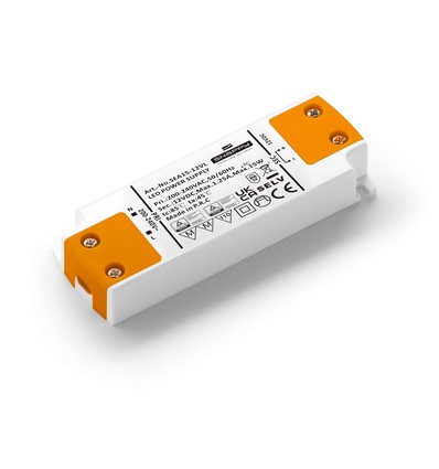 Snappy 15W / 12V DC strømforsyning - 1.25A, IP20 indendørs