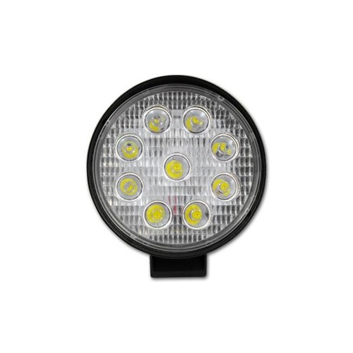 27W LED arbejdslampe - Bil, lastbil, traktor, trailer, udrykningskøretøjer, kold hvid, 12V / 24V