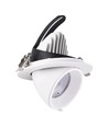 30W Ø16,5cm Downlight - Hul: Ø15 cm, Mål: Ø16,5 cm, 4100lm, Justerbar vinkel