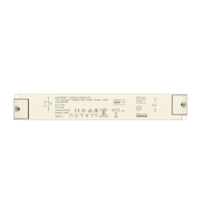 Osram 120W strømforsyning - 12V DC, 10A, IP20 indendørs