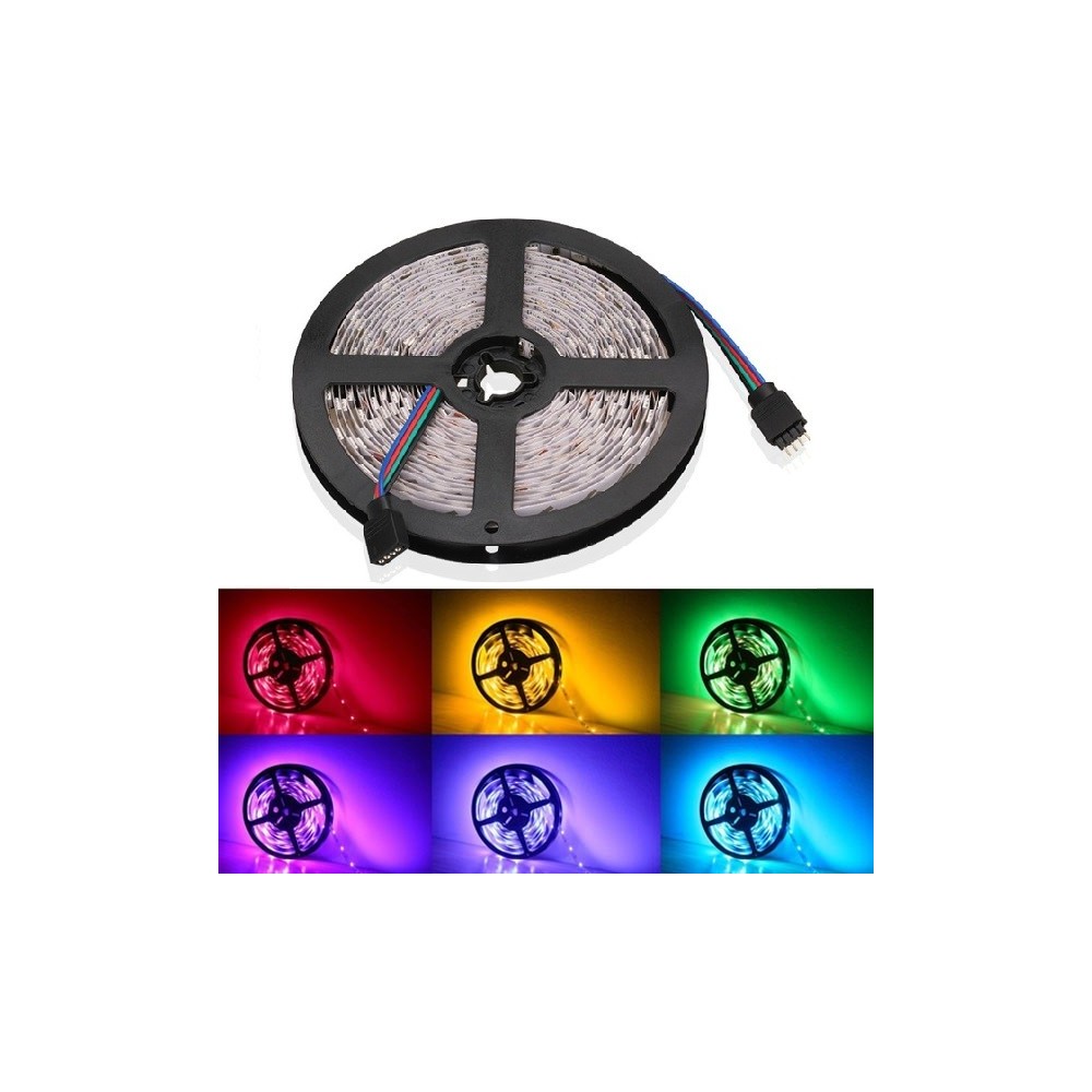 V-Tac 10,8W/m RGB LED strip - 5m, 60 LED pr. meter