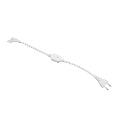 Stik til 230V LED strip Neon COB - Inkl. endeprop, 230V