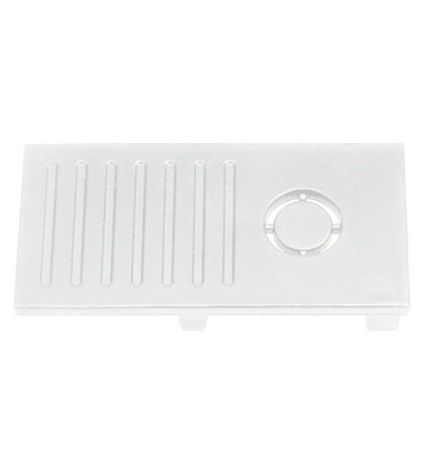 Spectrum SHIFT endestykker til skinner - 2 stk, hvid