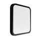 18W LED loftslampe - 25 x 25cm, sort kant