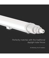 60cm 18W vandtæt komplet LED armatur - IP65