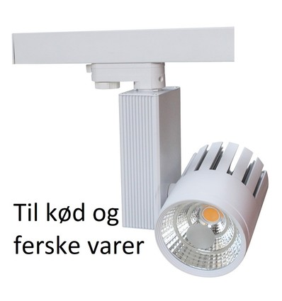 LEDlife skinnespot 30W til kød - 2700lm, 3-faset