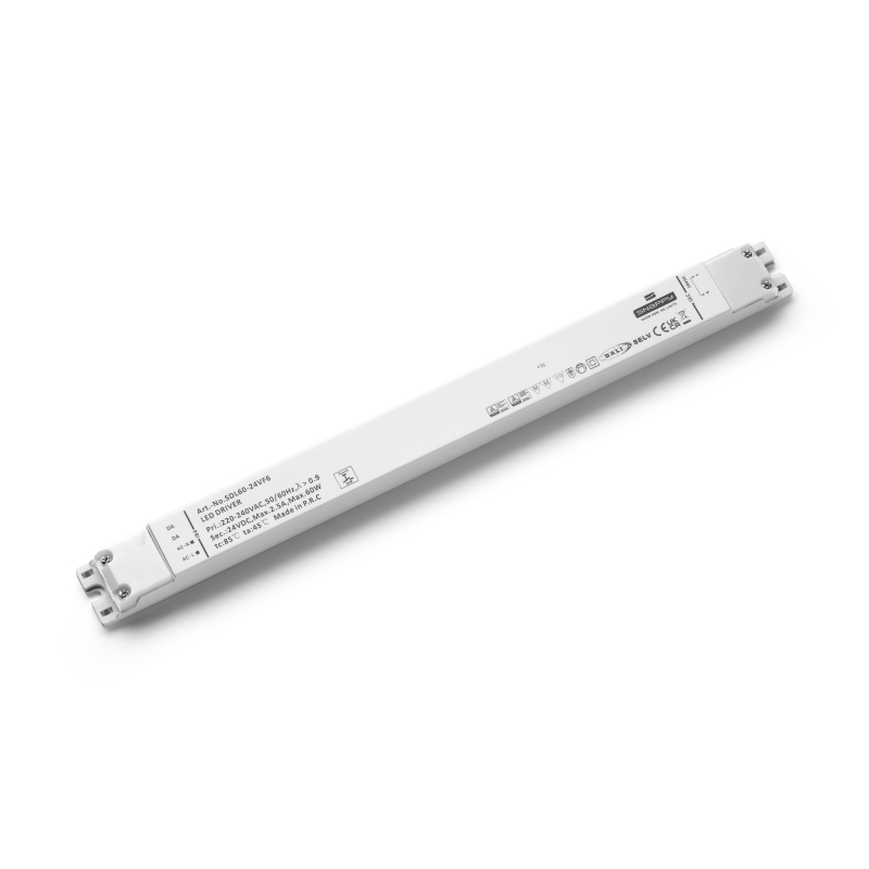 Snappy Dæmpbar LED Driver Til 24V (PUSH Eller DALI Dim) - 60W