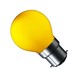 B22 1,8W CARNI LED pære - Gul