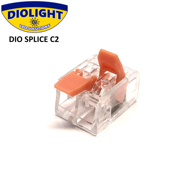 DIO SPLICE Type C2 1-polet samlemuffe 230-400V - Til 2 kabler