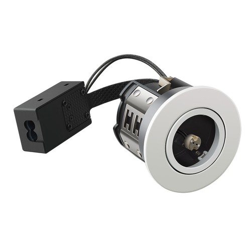 LEDlife indbygningspot Inno88 - MR16,12V, mat hvid, IP44, godkendt i isolering