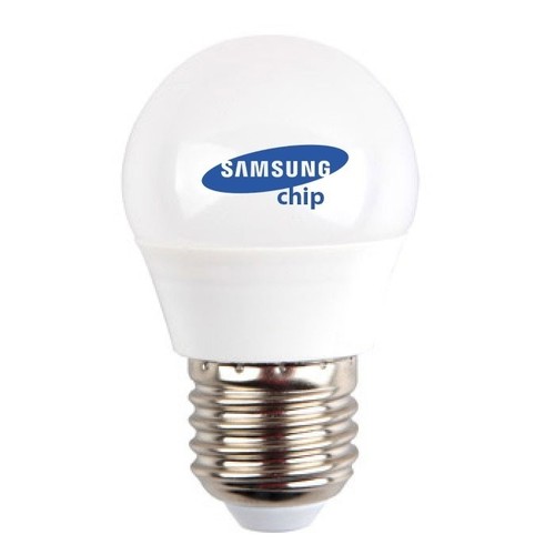 E27 4,5W LED kronepære - G45, Samsung LED chip