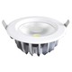 Outlet: V-Tac 10W LED indbygningsspot - Hul: Ø12 cm, Mål: Ø13.5 cm, 230V