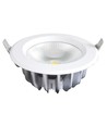 Outlet: V-Tac 20W LED indbygningsspot - Hul: Ø16,7 cm, Mål: Ø18 cm, 230V