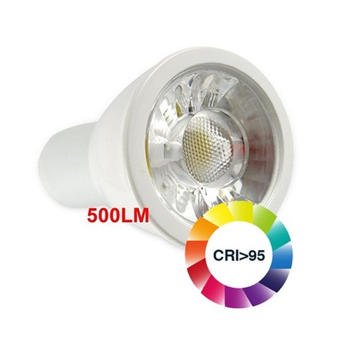 GU5.3 4,5W dæmpbar LUX5 LED spotpære - 12V, MR16, RA 95