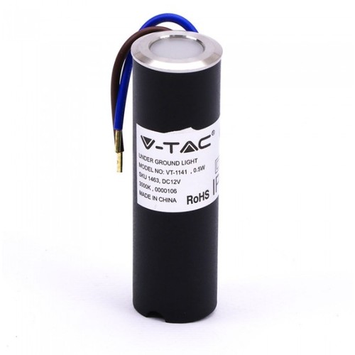 V-Tac nedgravningsspot - 0,5W, 12V