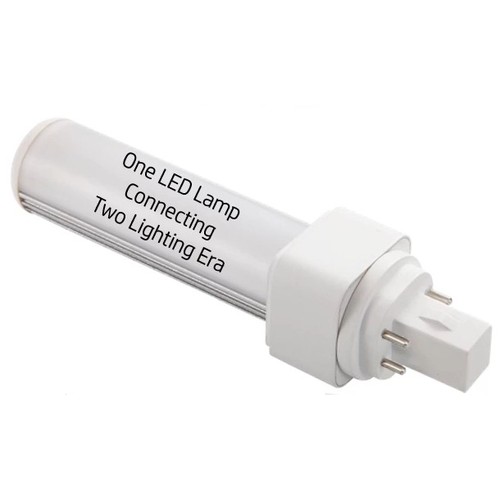 LEDlife G24Q-SMART9 9W LED pære - HF Ballast kompatibel, DALI dæmpbar, 180°, Erstat 26W