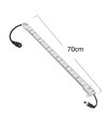 70 cm 4W Trappe aluprofil med LED strip - 24V DC, IP65, Med stik