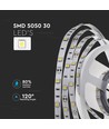 V-Tac 4,8W/m LED strip - 5m, IP20, 30 LED pr. meter