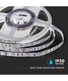 5m 4,8W/m LED strip - IP20, 30 LED pr. meter
