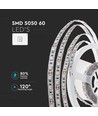 V-Tac 10,8W/m LED strip - 5m, IP20, 60 LED pr. meter