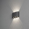 Chieri LED Væglampe Udendørs 8W 3000K 400Lm IP54 i Hvid