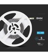 V-Tac 8W/m LED strip 8mm bred - 5m, 120 LED pr. meter