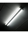 120cm T8 LED grundarmatur - Til 2x 120cm LED rør, IP20 indendørs