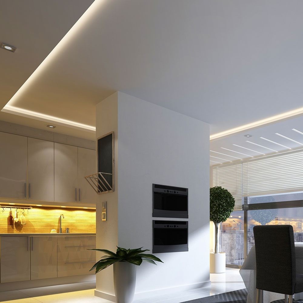 5m 20W/m LED strip RA95 - 12V DC, IP20, Høj lumens, 120 LED pr. meter - Kulør : Neutral