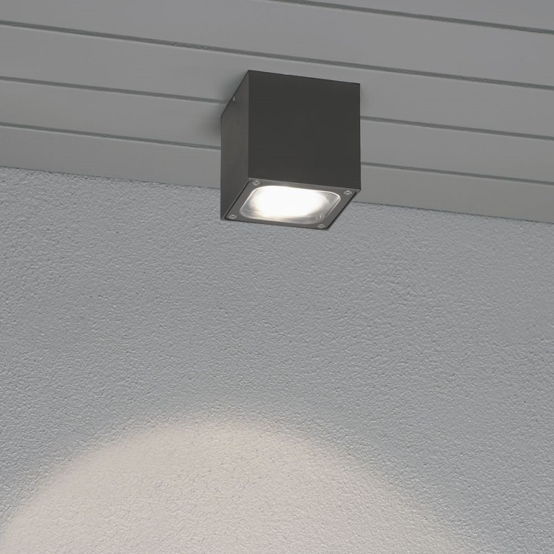 Se Cesena LED Loftlampe Udendørs 6W IP54 i Antracitgrå hos detLED