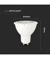 V-Tac 6W LED spot - Samsung LED chip, 230V, GU10