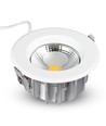 Outlet: V-Tac 10W LED indbygningsspot - Hul: Ø12 cm, Mål: Ø13.5 cm, 230V