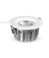 Restsalg: V-Tac 20W LED indbygningsspot - Hul: Ø16,7 cm, Mål: Ø18 cm, 230V