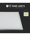 60x60 LED panel, 32W - 120lm/W, hvid kant
