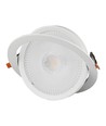 30W Ø22,5cm LED spotlight - Hul: Ø19,5 cm, Mål: Ø22,5 cm, 3 cm høj, Samsung LED chip