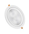 30W Ø22,5cm LED spotlight - Hul: Ø19,5 cm, Mål: Ø22,5 cm, 3 cm høj, Samsung LED chip