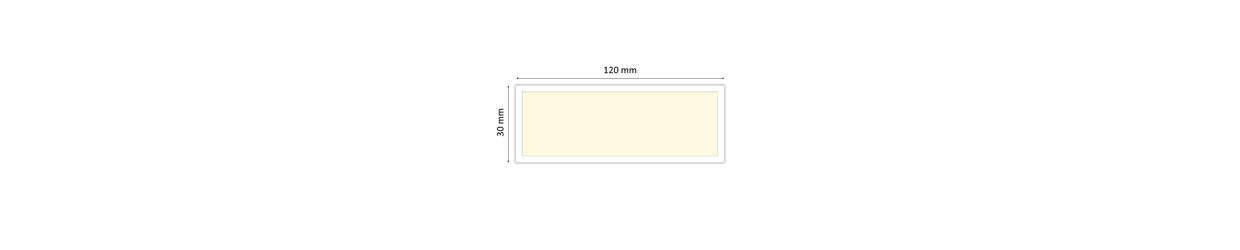 LED panel 30x120