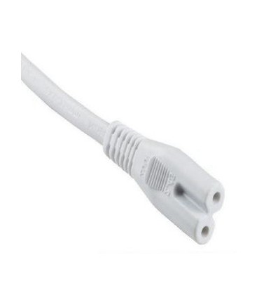 100 cm hvidt kabel til loftsudtag velegnet til faste lampeinstallationer.