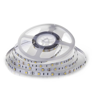 Illustration af dæmpbar LED strip der skaber en blød og behagelig atmosfære.